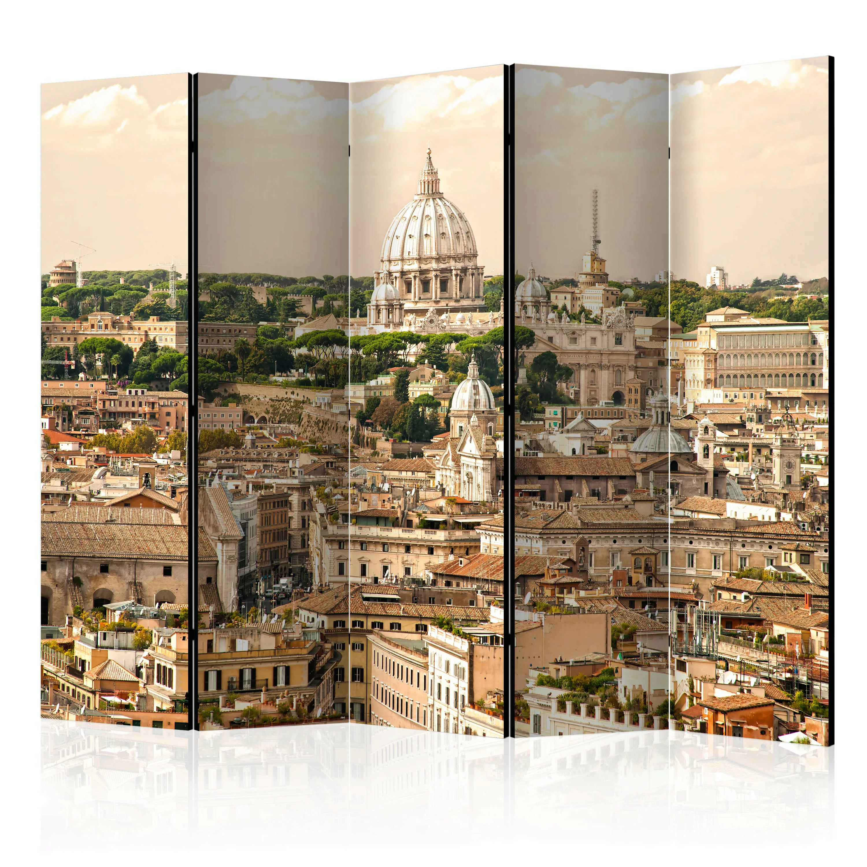 5-teiliges Paravent - Rome: Panorama Ii [room Dividers] günstig online kaufen