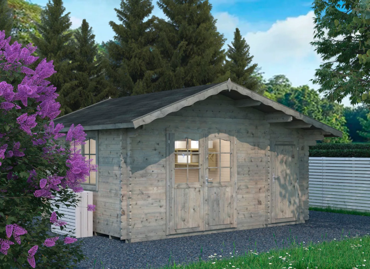 Palmako Gartenhaus "Emma", 14,2 qm günstig online kaufen