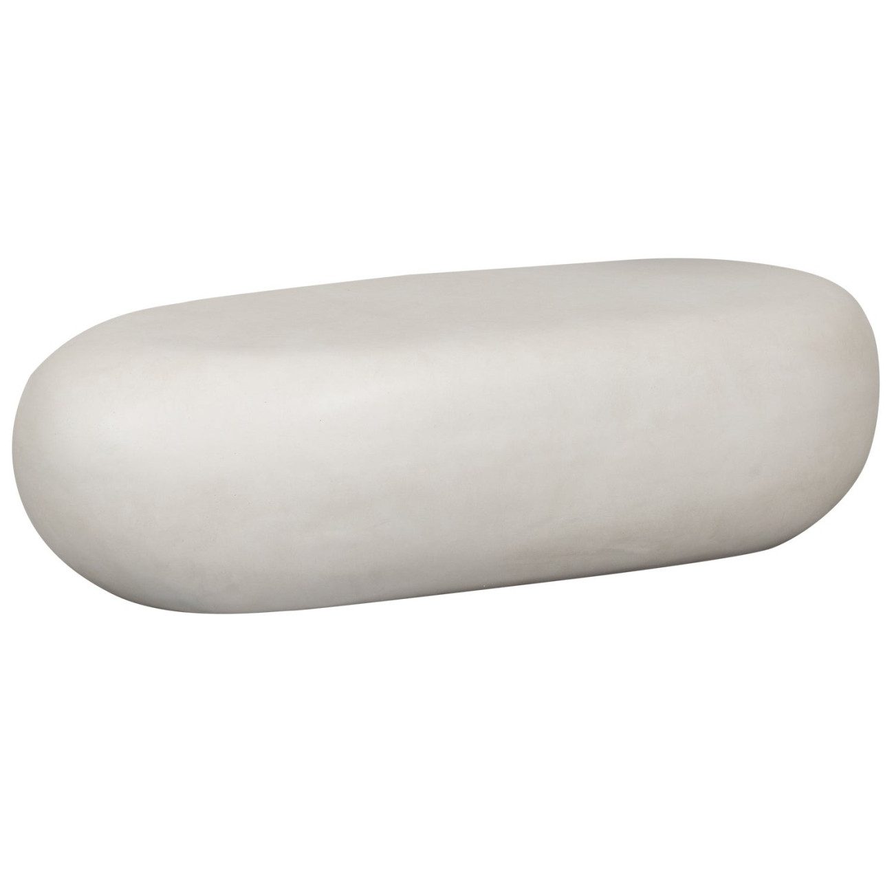 WOOOD Couchtisch Pebble in Betonoptik, 100x43 günstig online kaufen