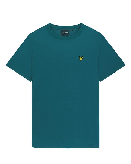 Lyle & Scott T-Shirt Baumwolle, Mit Logo Und Rundhalsausschnitt günstig online kaufen