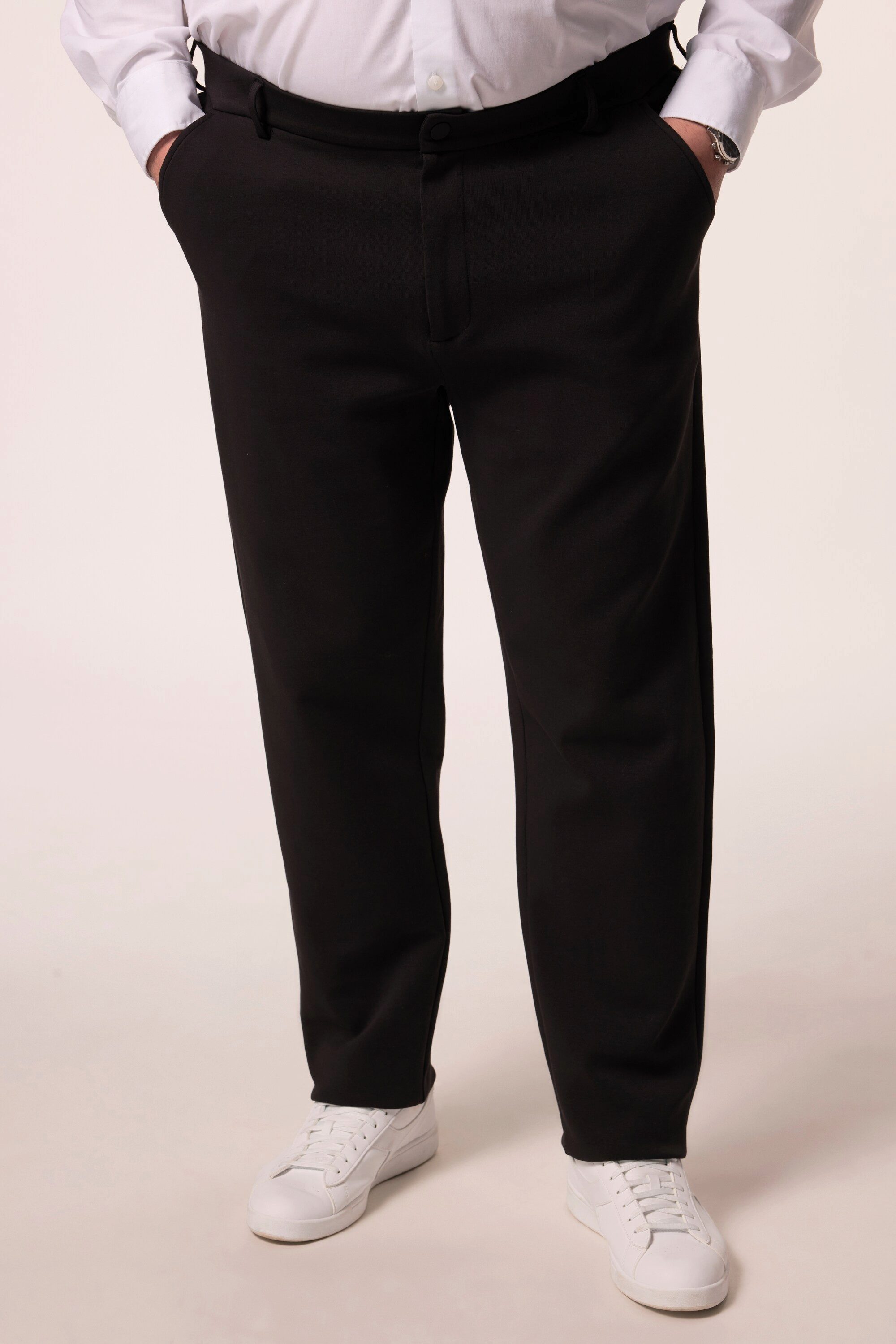 Men Plus Anzughose Men+ Jersey-Chino Hose günstig online kaufen