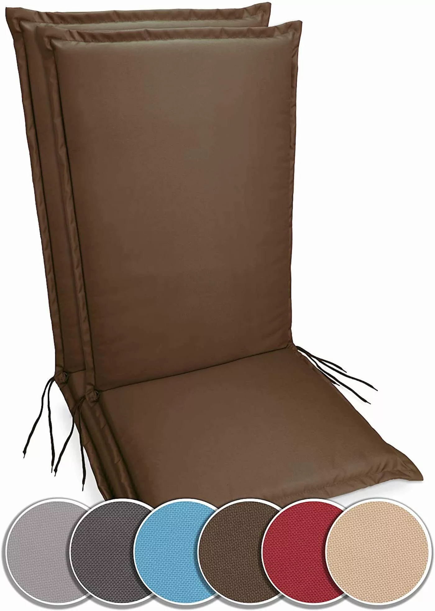 sunnypillow Liegenauflage Polsterauflagen Gartenstuhlauflage 120 x günstig online kaufen
