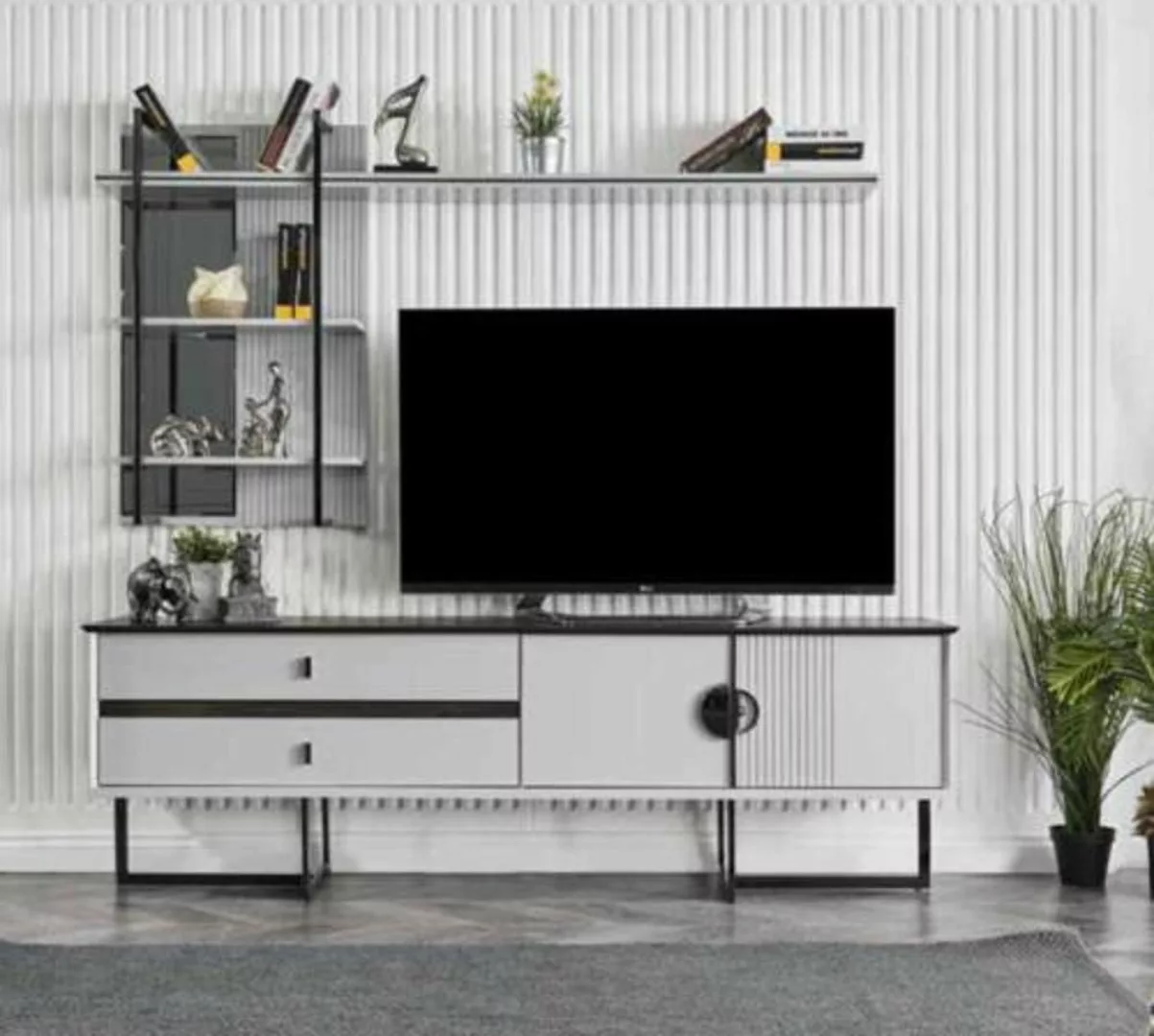 JVmoebel TV-Schrank tv schrank Wohnwand möbel wohnzimmer kommode luxus side günstig online kaufen
