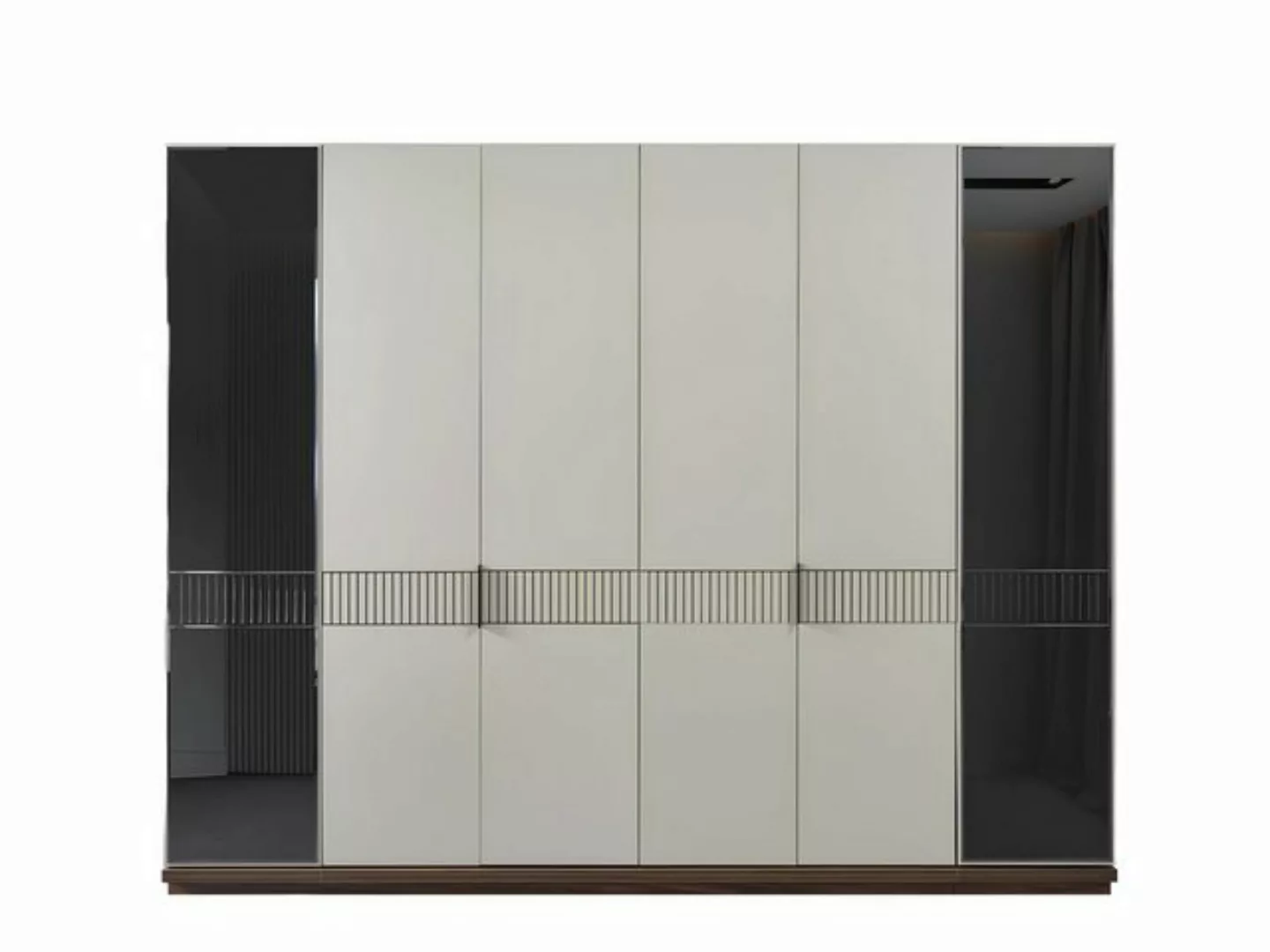 Xlmoebel Kleiderschrank Neuer eleganter Holzschrank für das Schlafzimmer in günstig online kaufen