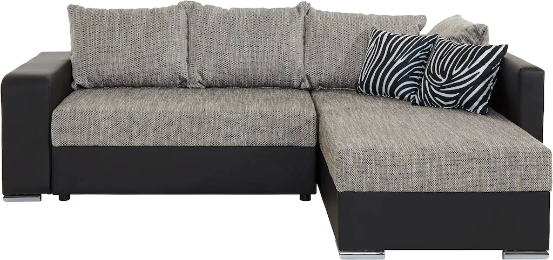 COLLECTION AB Ecksofa »John L-Form«, mit Bettfunktion, wahlweise mit Federk günstig online kaufen