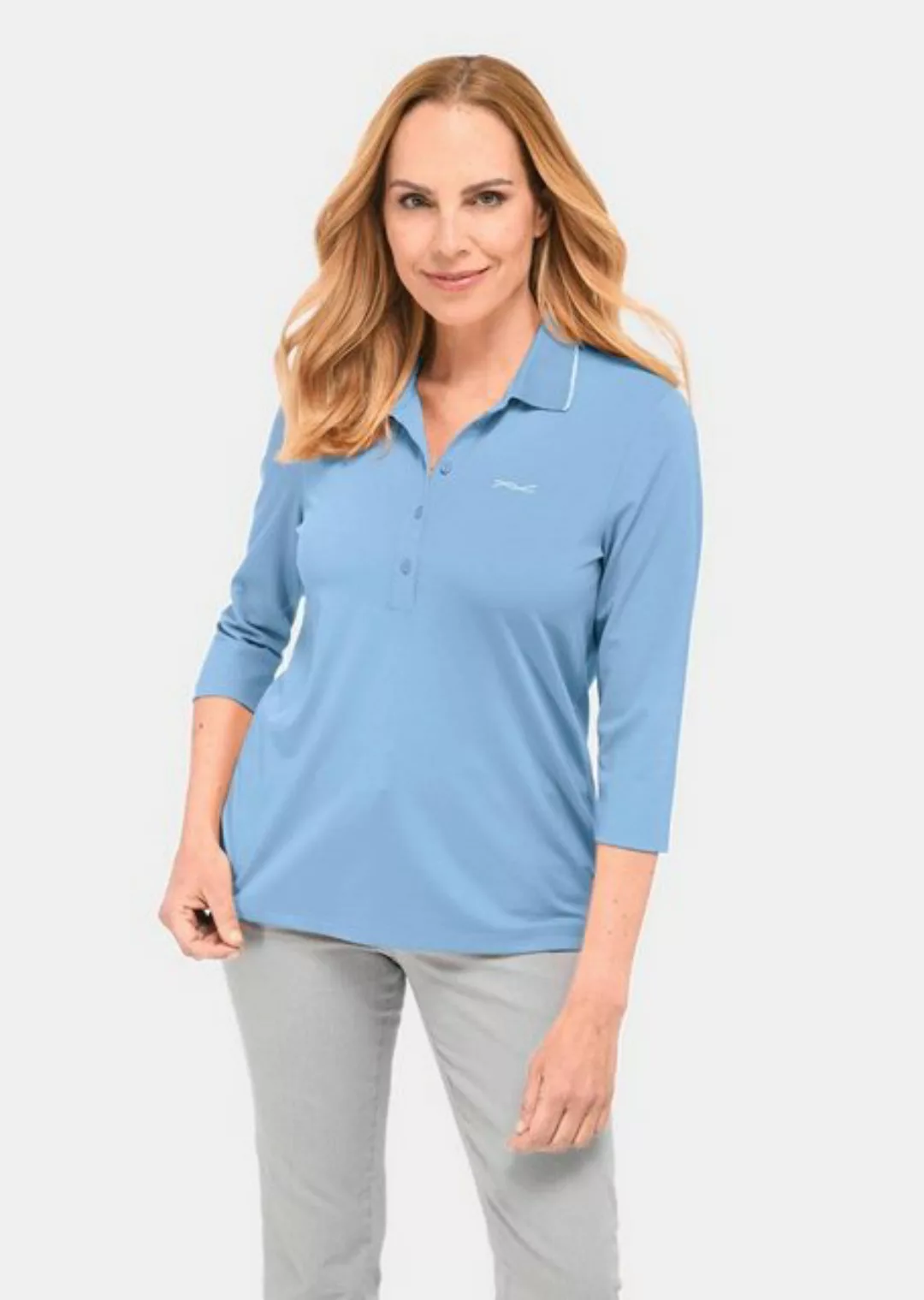 GOLDNER Poloshirt Trageangenehmes Poloshirt aus hochwertiger Micro-Modal Qu günstig online kaufen