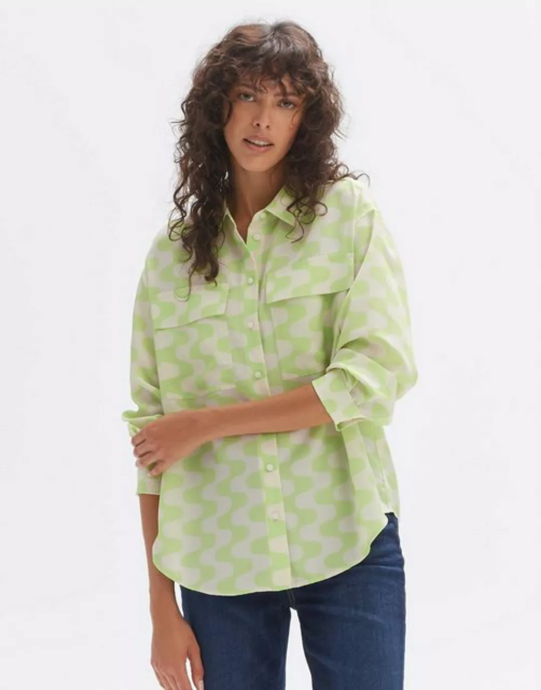 OPUS Hemdbluse Fridami Normal Polyester günstig online kaufen