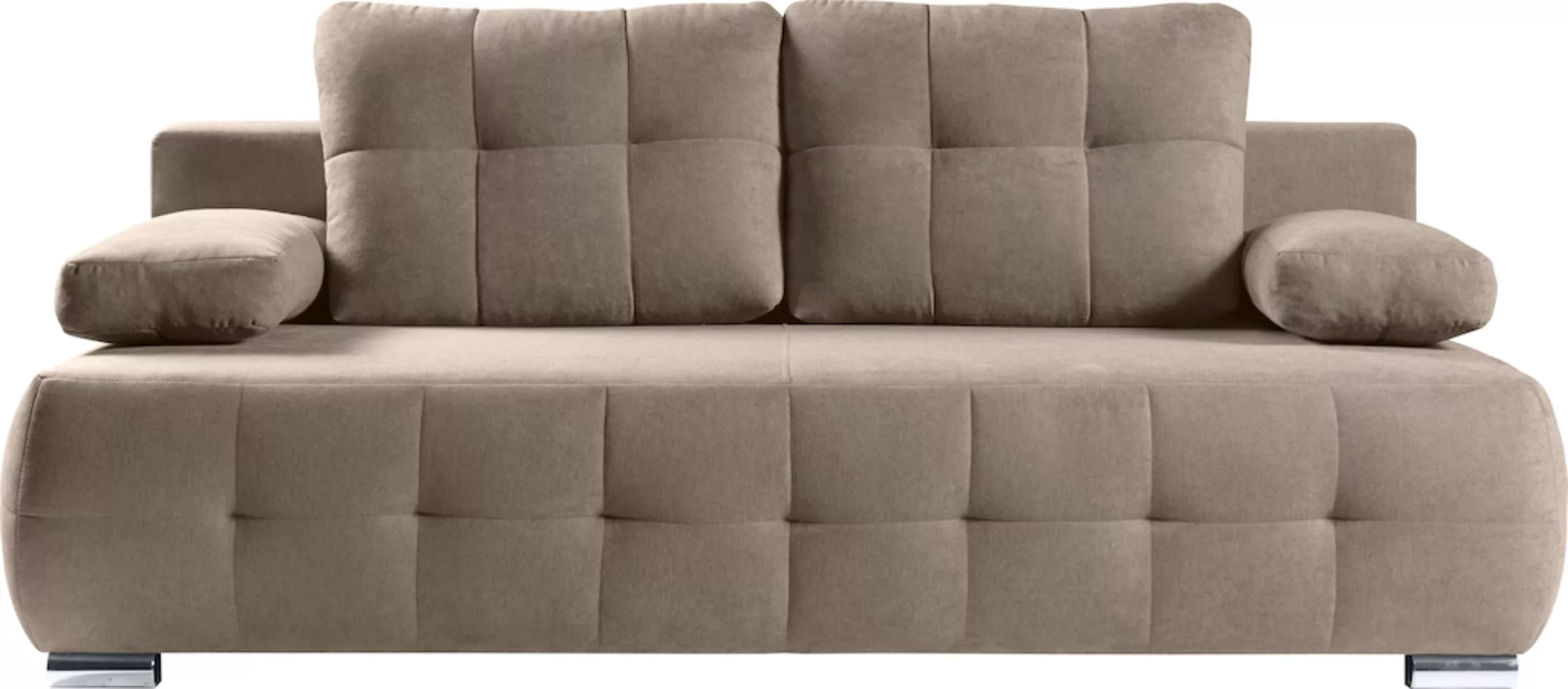 WERK2 Schlafsofa »Indigo«, 2-Sitzer Sofa und Schlafcouch mit Federkern & Be günstig online kaufen