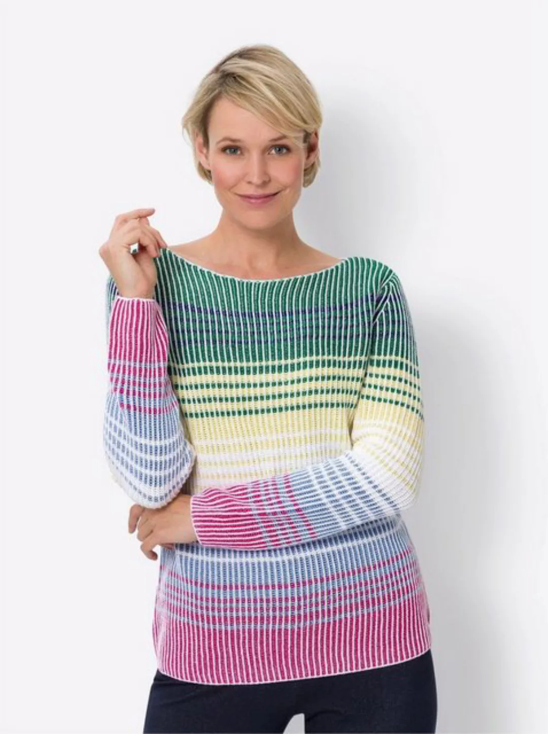 Classic Basics Strickpullover "Langarm-Pullover" günstig online kaufen