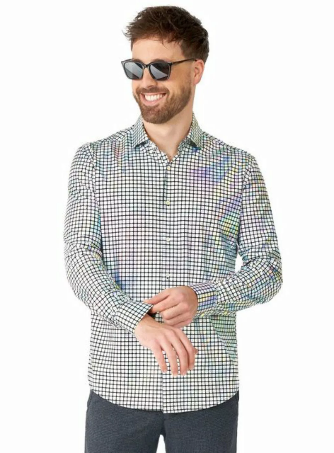 Opposuits T-Shirt Discoballer Hemd There's a Mirror on the Dancefloor: Hemd günstig online kaufen