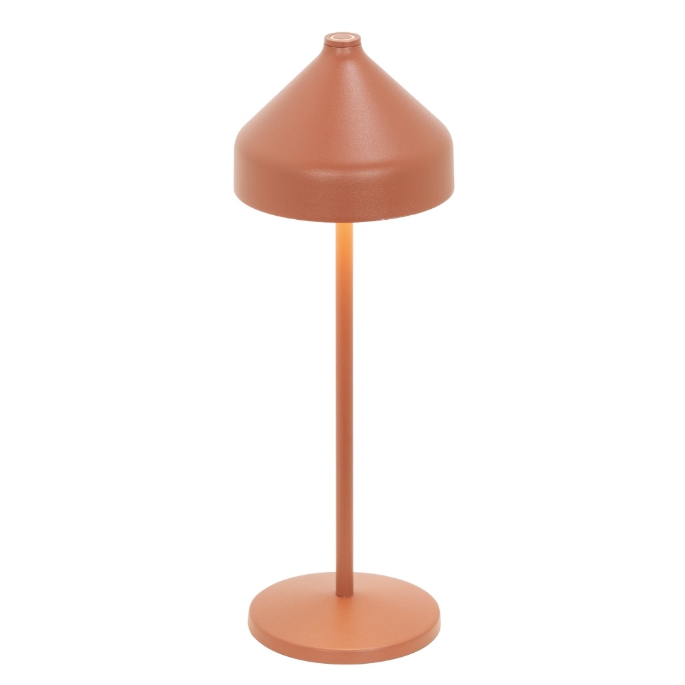 LED Akku Tischleuchte Amelie in Terracotta 3W 130lm IP65 günstig online kaufen