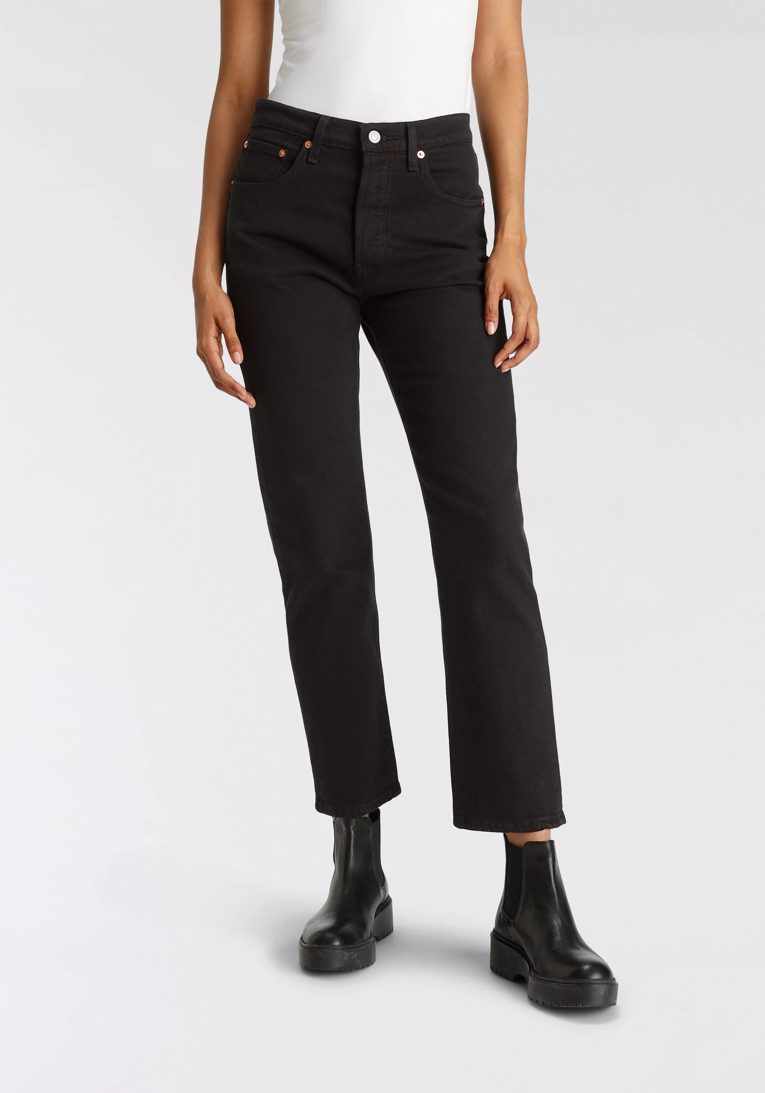 Levis 7/8-Jeans "501 Crop", 501 Collection, 5-Pocket-Style günstig online kaufen