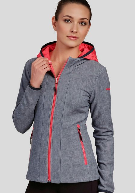 Icepeak Strickfleecejacke Kylie Kapuzenjacke Strickjacke mit Kapuze im Lage günstig online kaufen