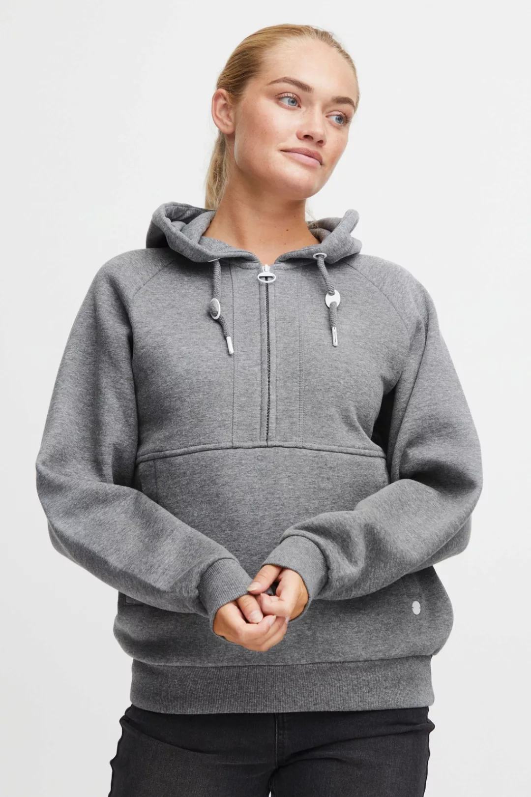 OXMO Kapuzensweatjacke "Kapuzensweatjacke OXAndrea" günstig online kaufen