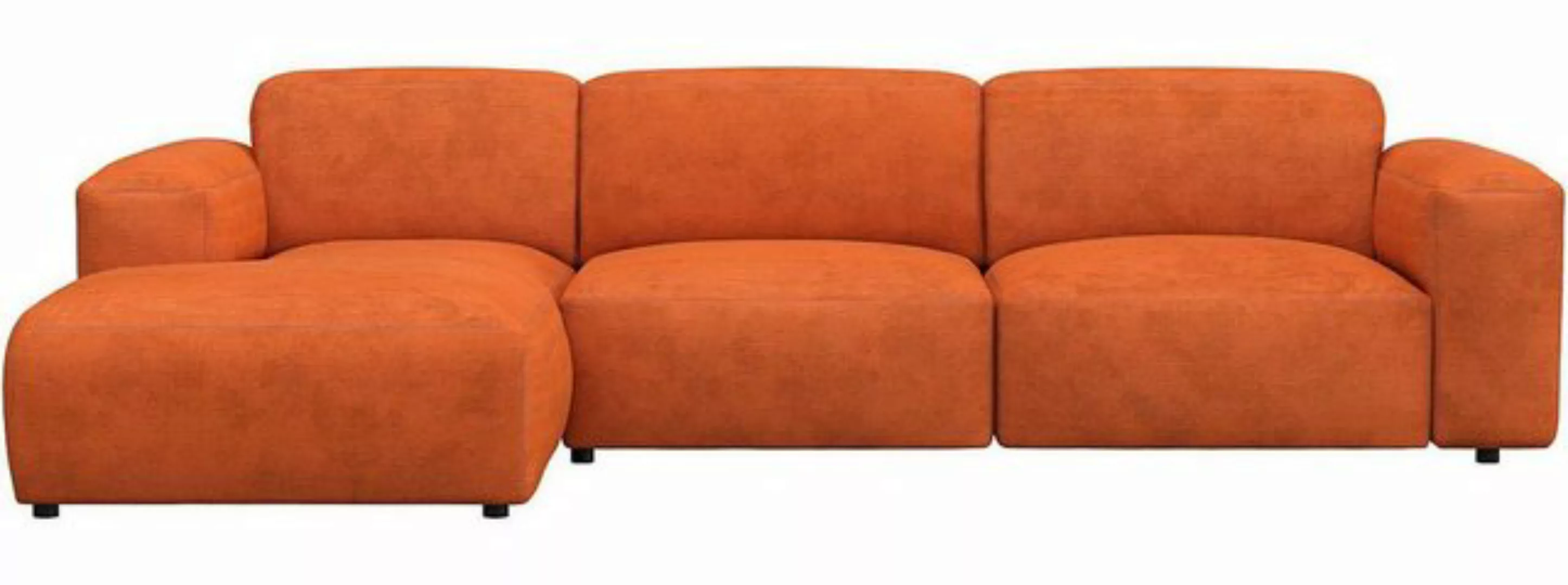 FLEXLUX Ecksofa "Lucera bequem und komfortabel durch hochwertigen Sitzaufba günstig online kaufen