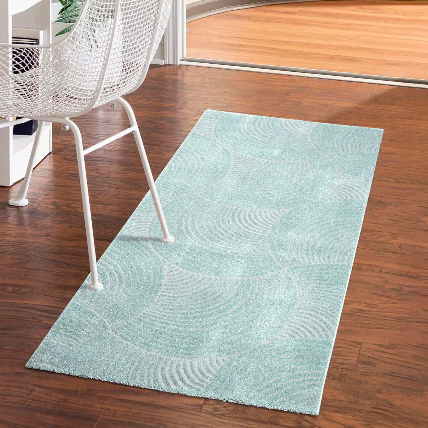Carpet City Teppich »Friseé-Teppich FANCY 647«, rechteckig, Kurzflor,3D-Opt günstig online kaufen