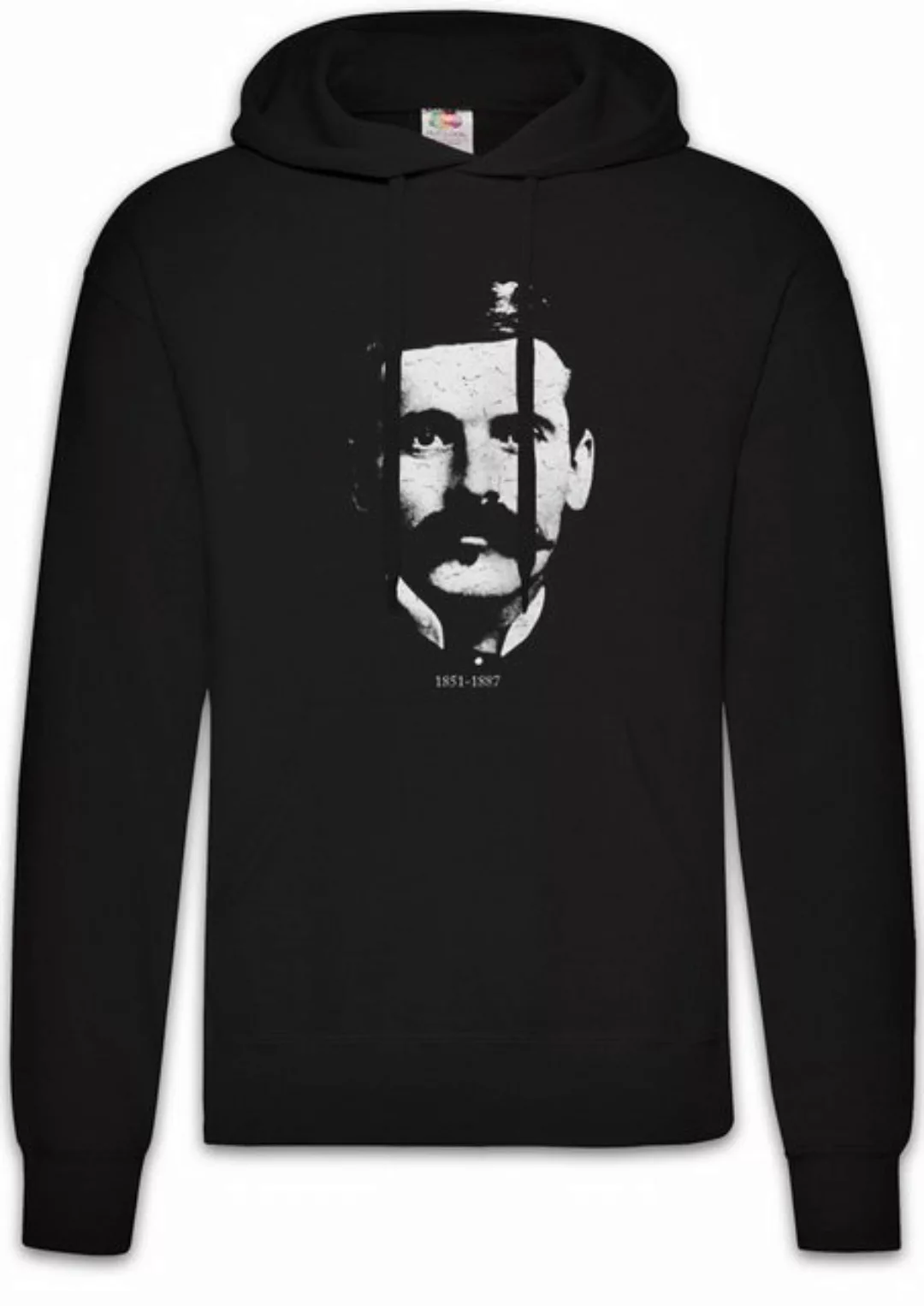 Urban Backwoods Hoodie Doc Holliday Portrait Herren Hoodie Western Gesetzlo günstig online kaufen