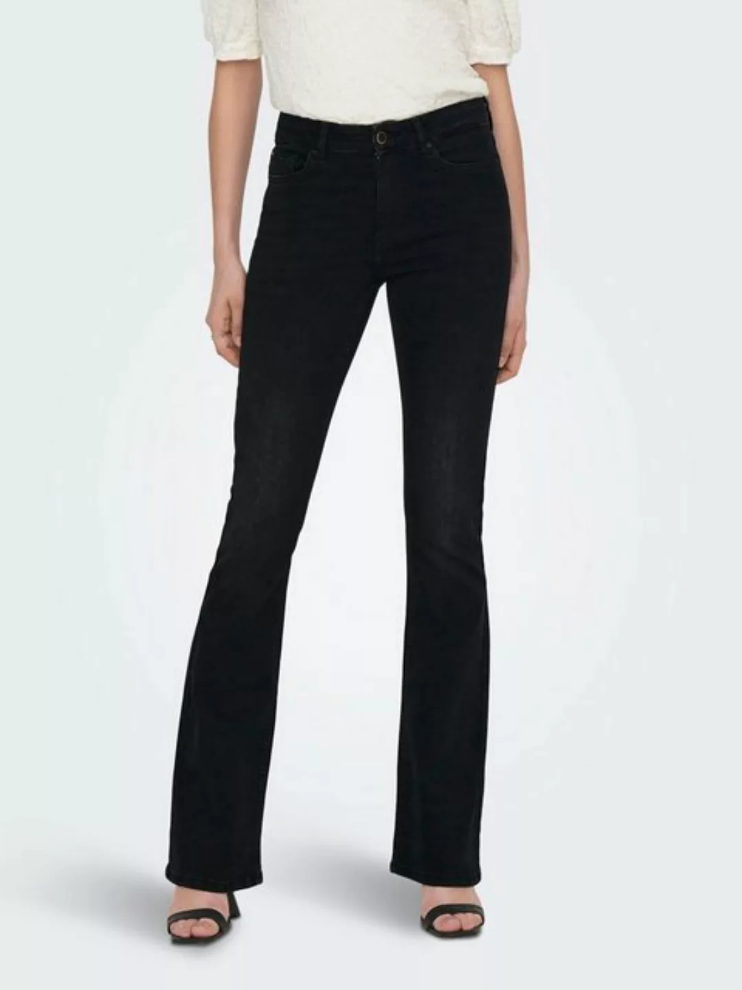 ONLY Bootcut-Jeans "ONLBLUSH MID FLARED DNM TAI1099 NOOS" günstig online kaufen
