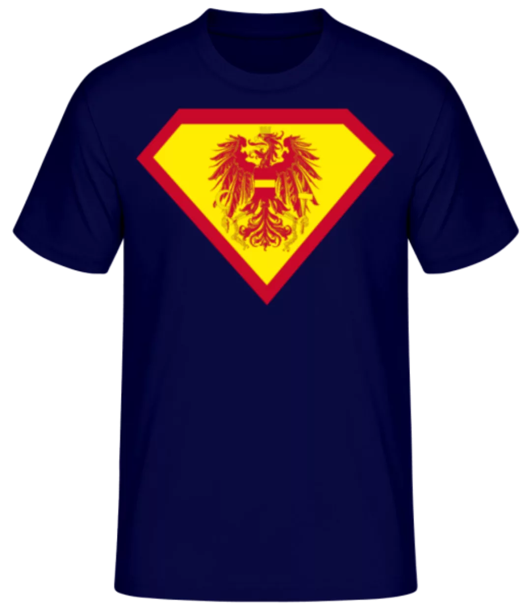 Austrian Superman · Männer Basic T-Shirt günstig online kaufen