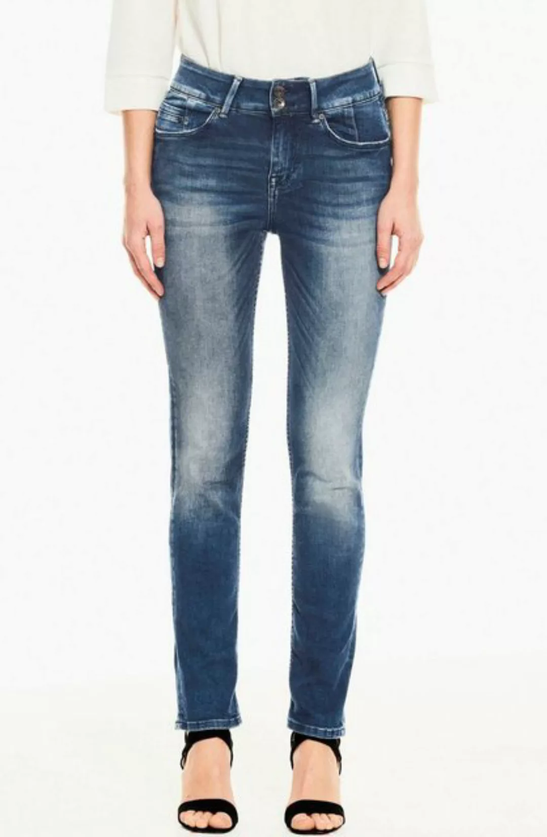 Garcia Slim-fit-Jeans Caro slim curved günstig online kaufen