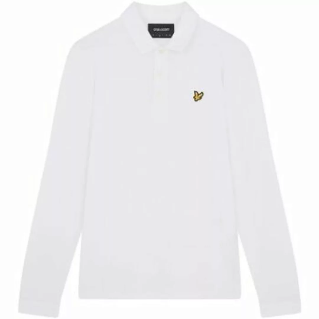 Lyle & Scott  T-Shirts & Poloshirts LP400VOG LS POLO-626 WHITE günstig online kaufen