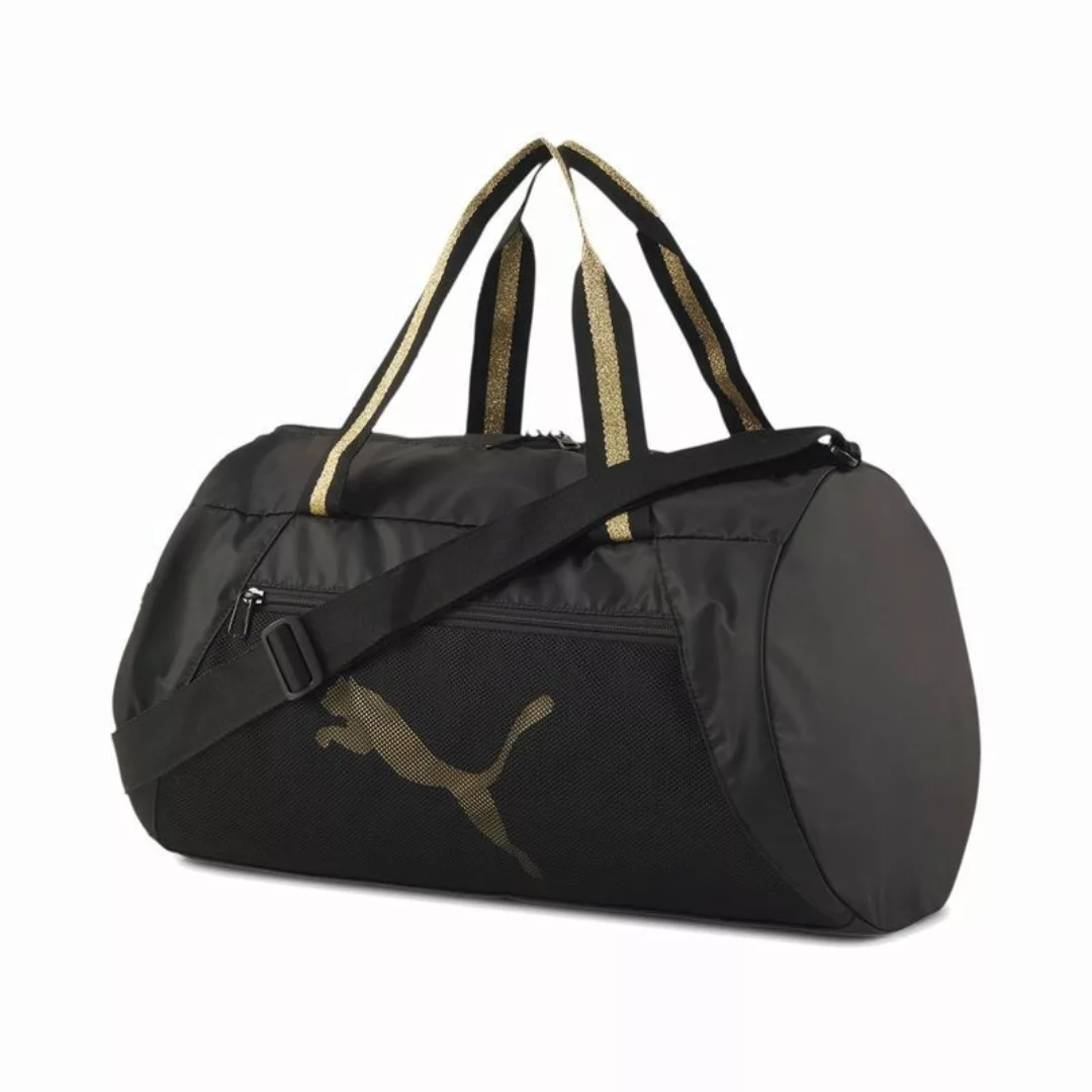 PUMA Unisex Sporttasche - AT Essentials Barrel Bag, 27x48x27cm (HxBxT) Schw günstig online kaufen