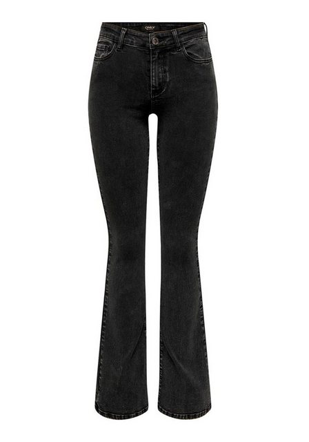 ONLY Bootcut-Jeans B800 Damen Bootcut Jeans Hose High Waist weite Jeanshose günstig online kaufen