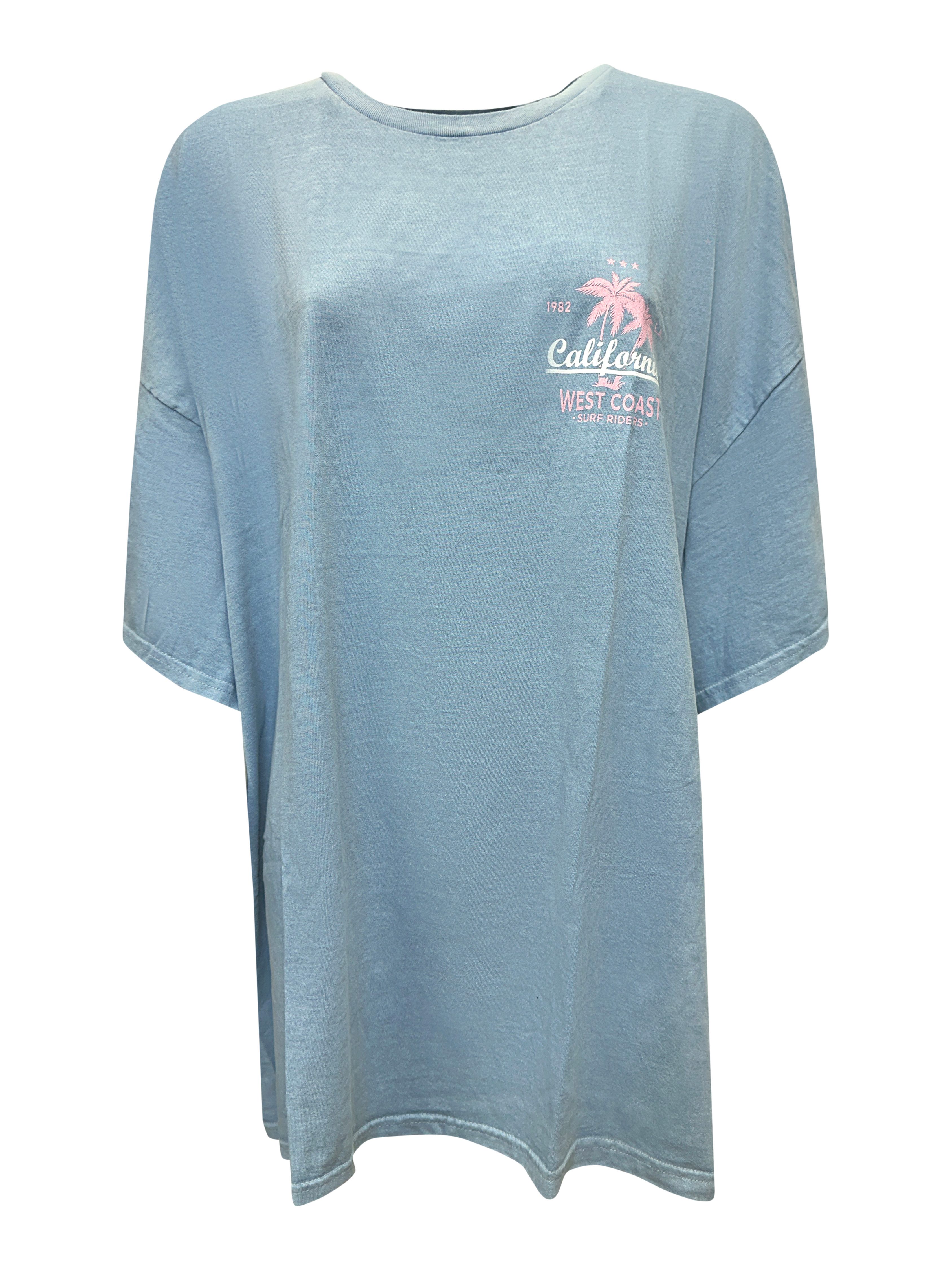 Worldclassca T-Shirt Worldclassca Oversized California Print günstig online kaufen