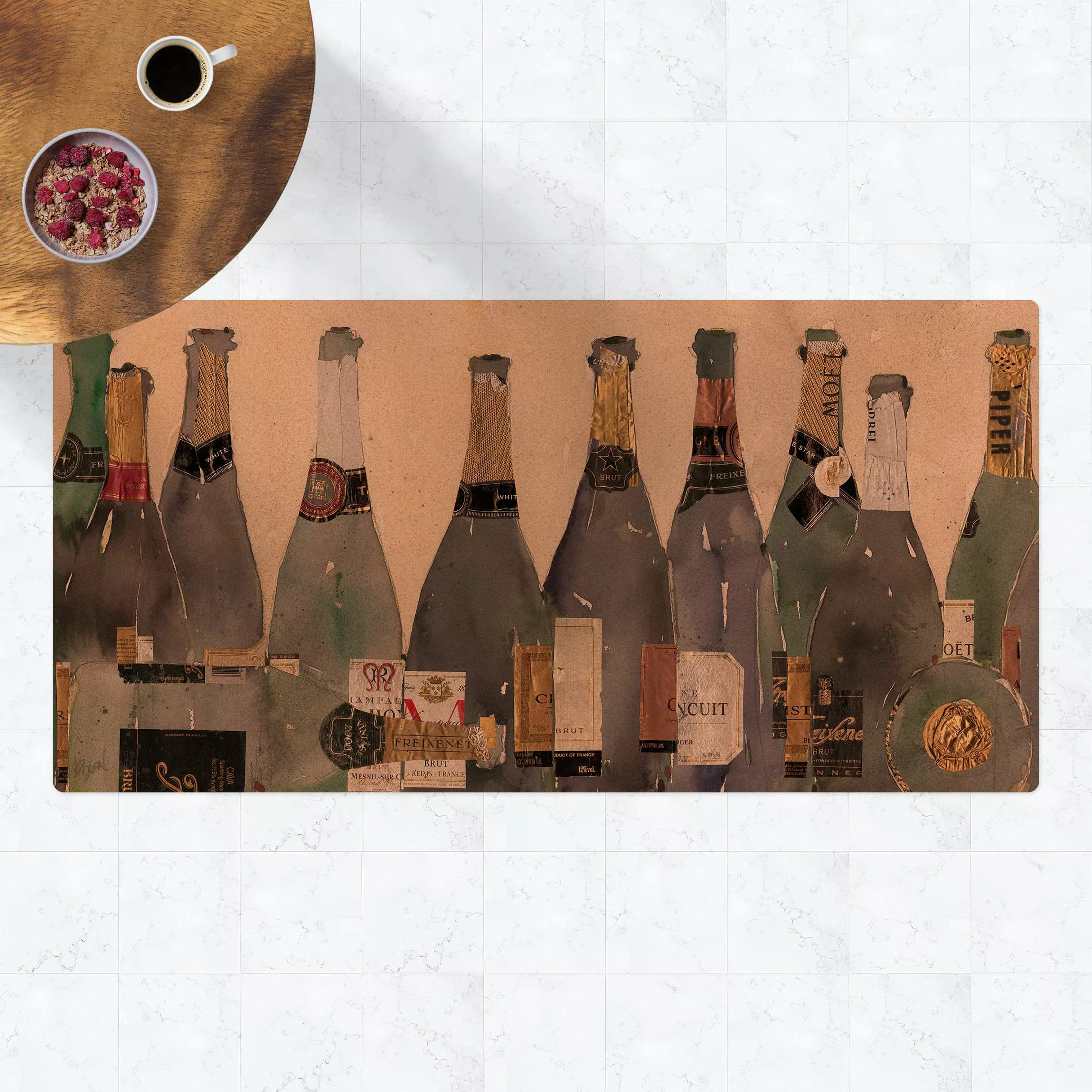 Kork-Teppich Entkorkt - Champagner günstig online kaufen