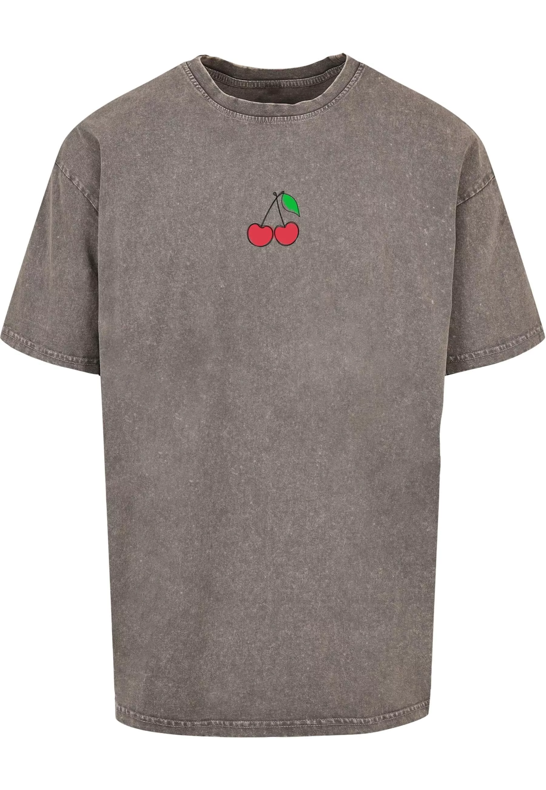 Merchcode T-Shirt "Merchcode Summer - Sweet Cherry Acid Washed Oversize Tee günstig online kaufen