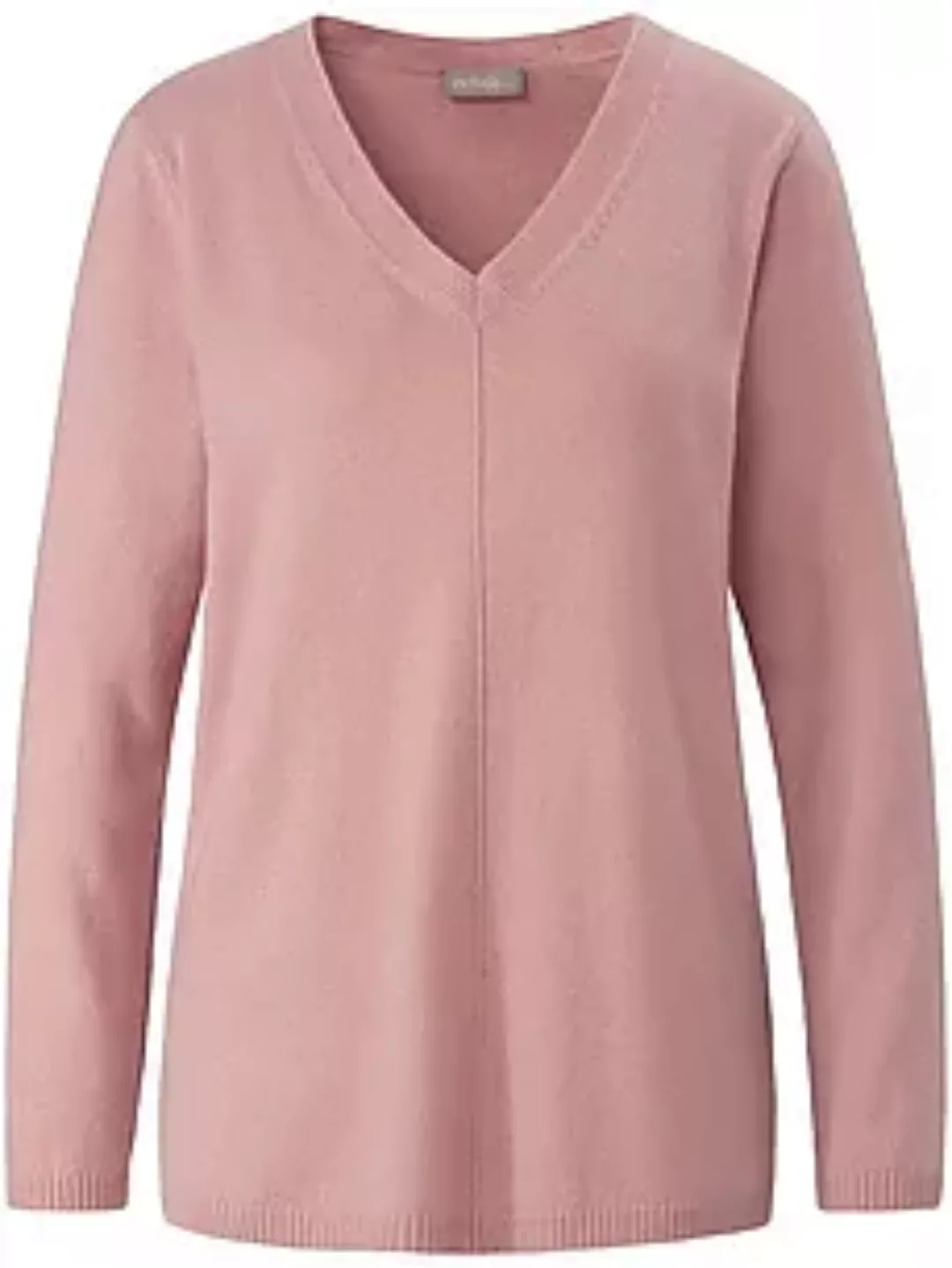 V-Pullover aus 100% Premium-Kaschmir include rosé günstig online kaufen