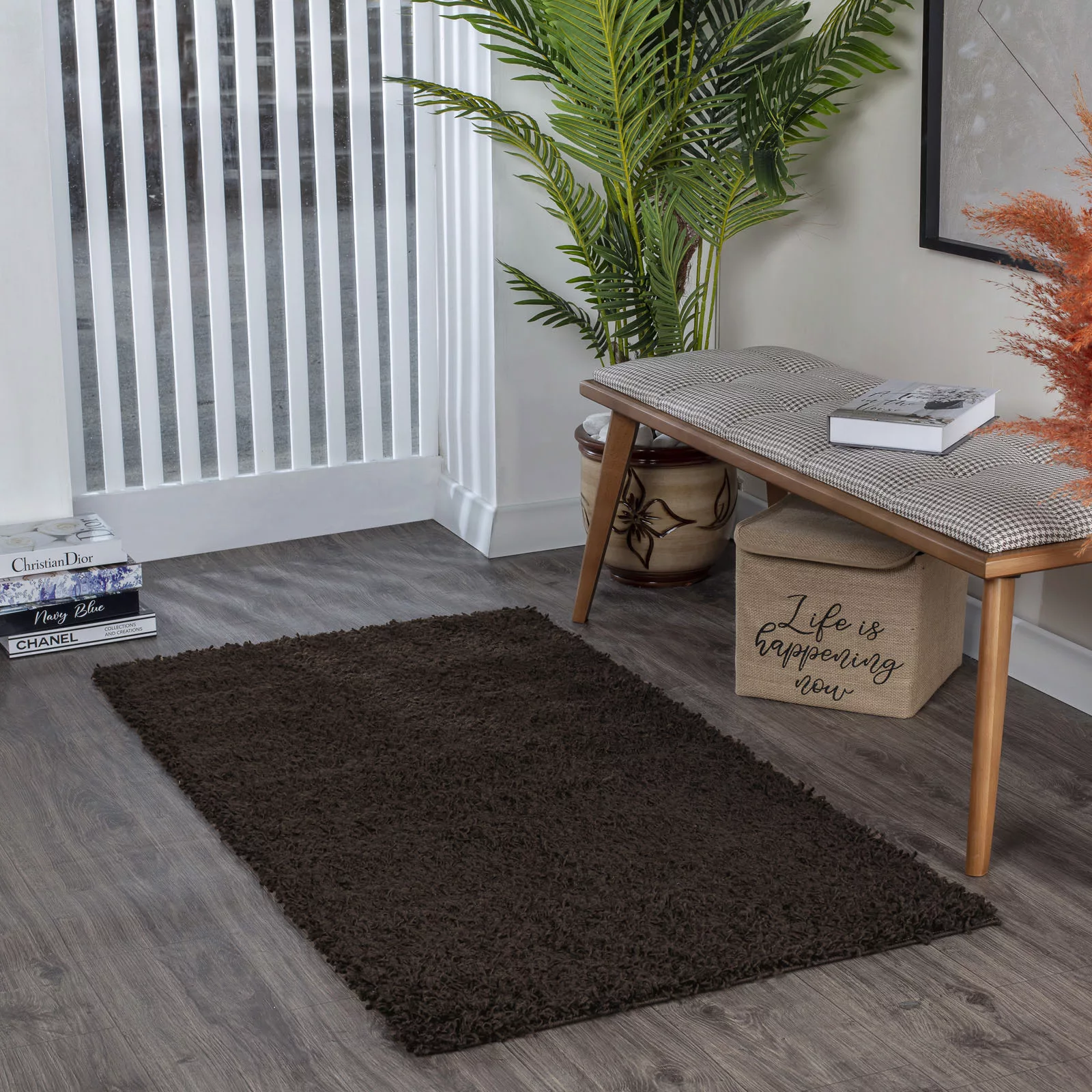 Surya Hochflor-Teppich »BORACAY«, rechteckig, 37 mm Höhe, Flauschig, Langfl günstig online kaufen