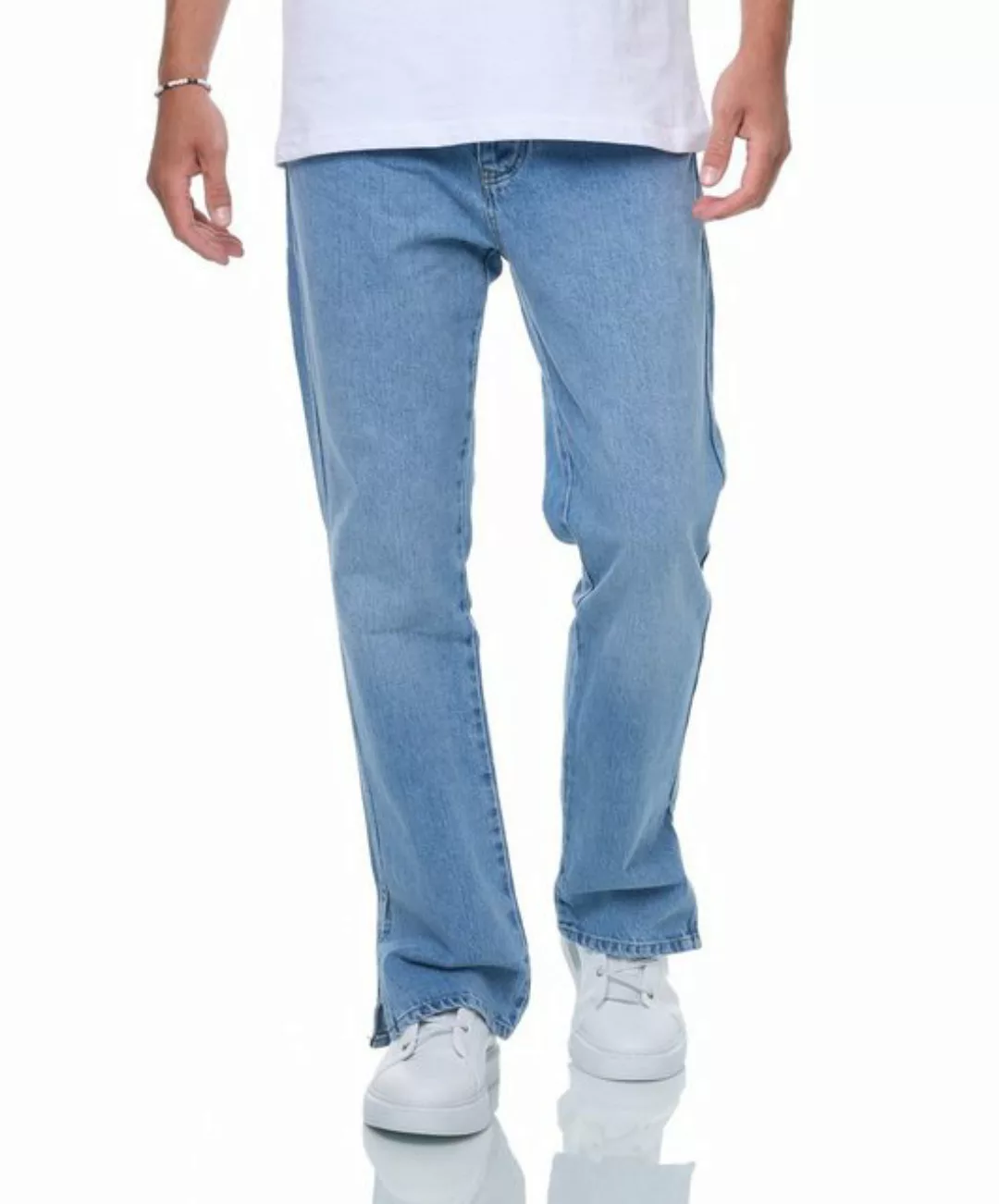 Denim House Relax-fit-Jeans Lässige Herren Baggy Jeans Relaxed Fit günstig online kaufen