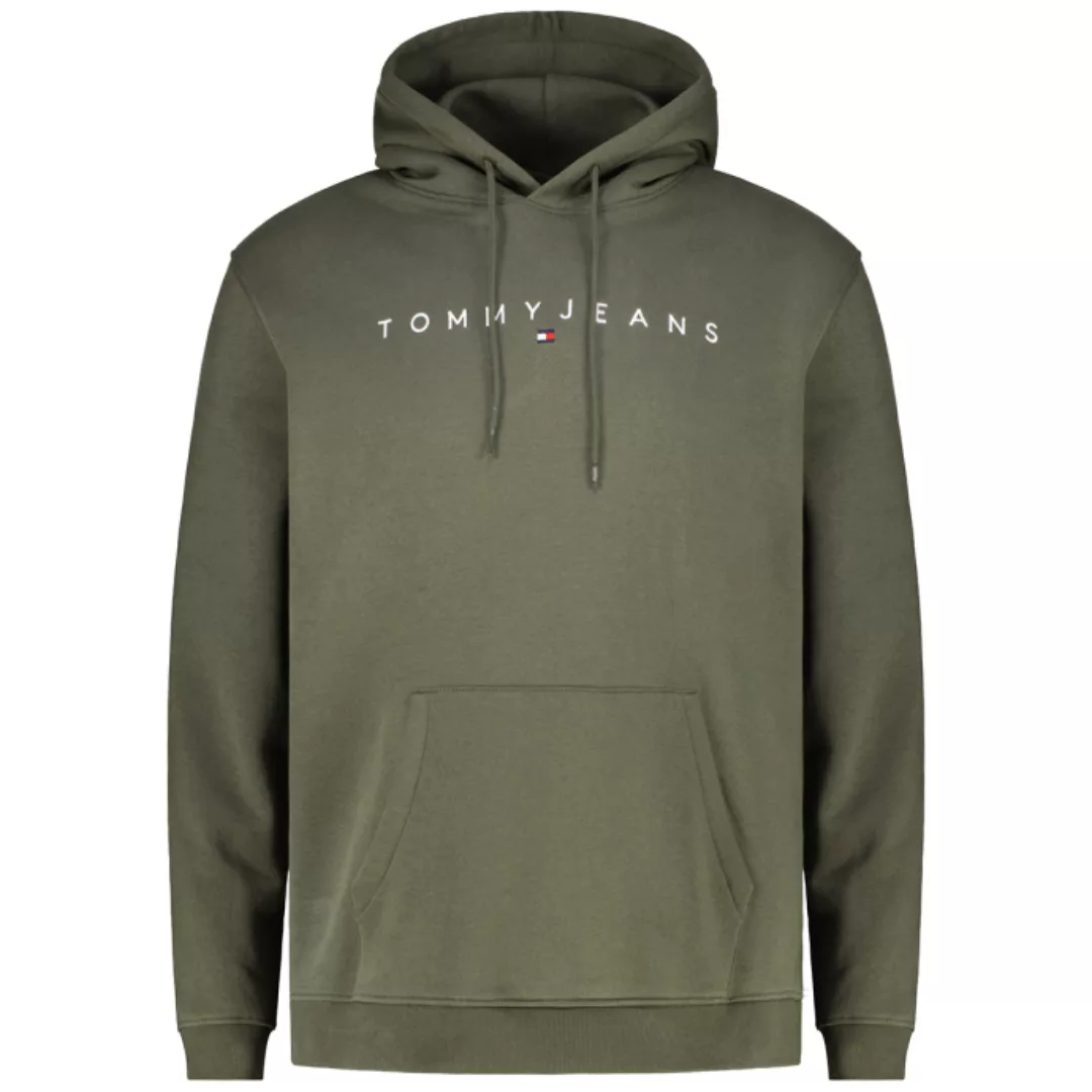 Tommy Jeans Plus Hoodie TJM REG LINEAR LOGO HOODIE EXT in Große Größen, Log günstig online kaufen