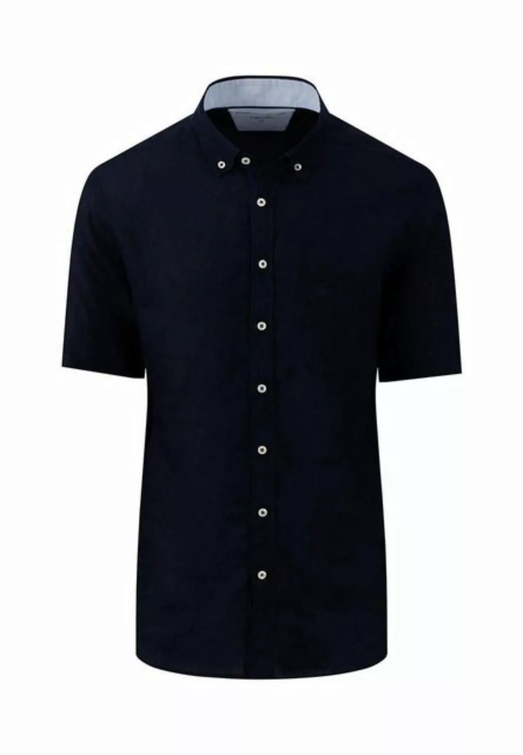 FYNCH-HATTON Langarmhemd Herren Leinenhemd Casual Fit Kurzarm (1-tlg) günstig online kaufen