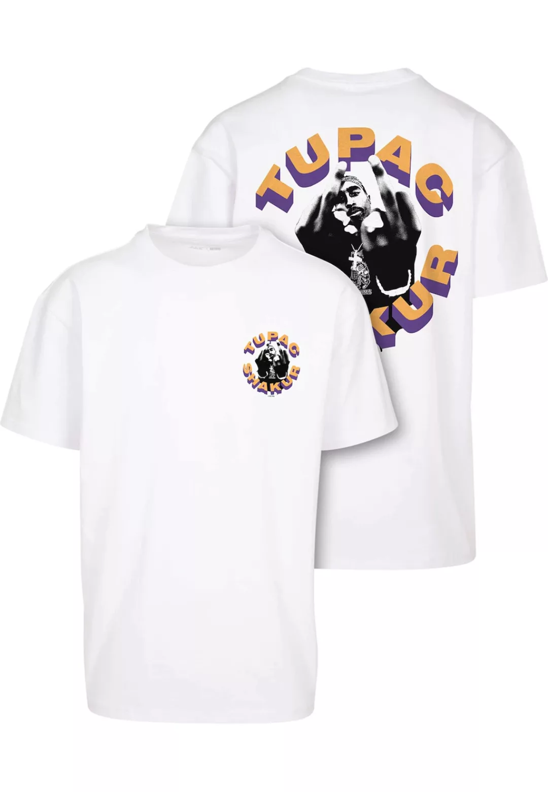 MisterTee T-Shirt "MisterTee Herren 2Pac Toss it up Oversize Tee" günstig online kaufen