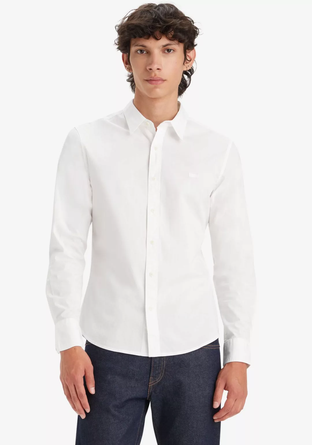 Levis Jeanshemd "BATTERY HM SHIRT SLIM", mit Logobadge günstig online kaufen