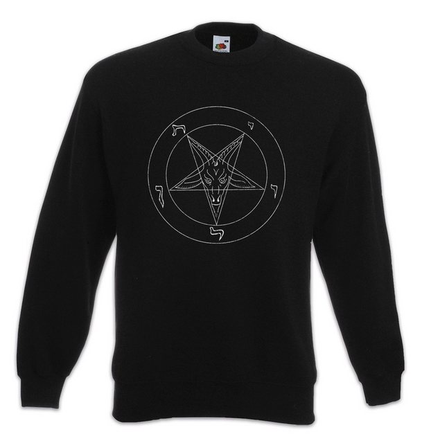 Urban Backwoods Sweatshirt Sigil Of Baphomet Sweatshirt Aleister Pentagram günstig online kaufen