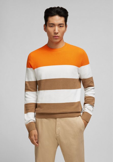 HECHTER PARIS Strickpullover im modischen Colour-Blocking-Design günstig online kaufen