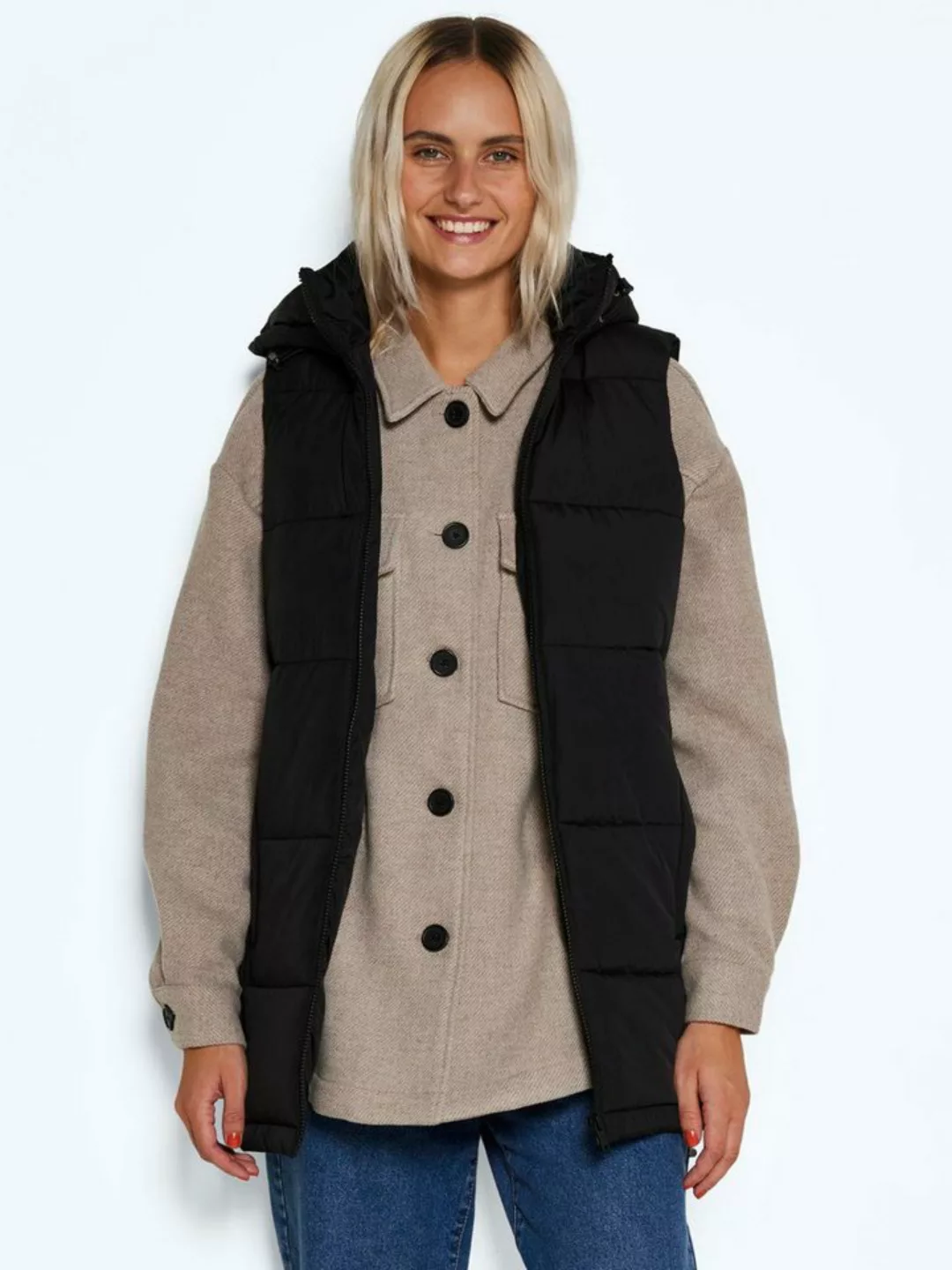 Noisy may Steppweste NMAURORA HOOD VEST NOOS günstig online kaufen