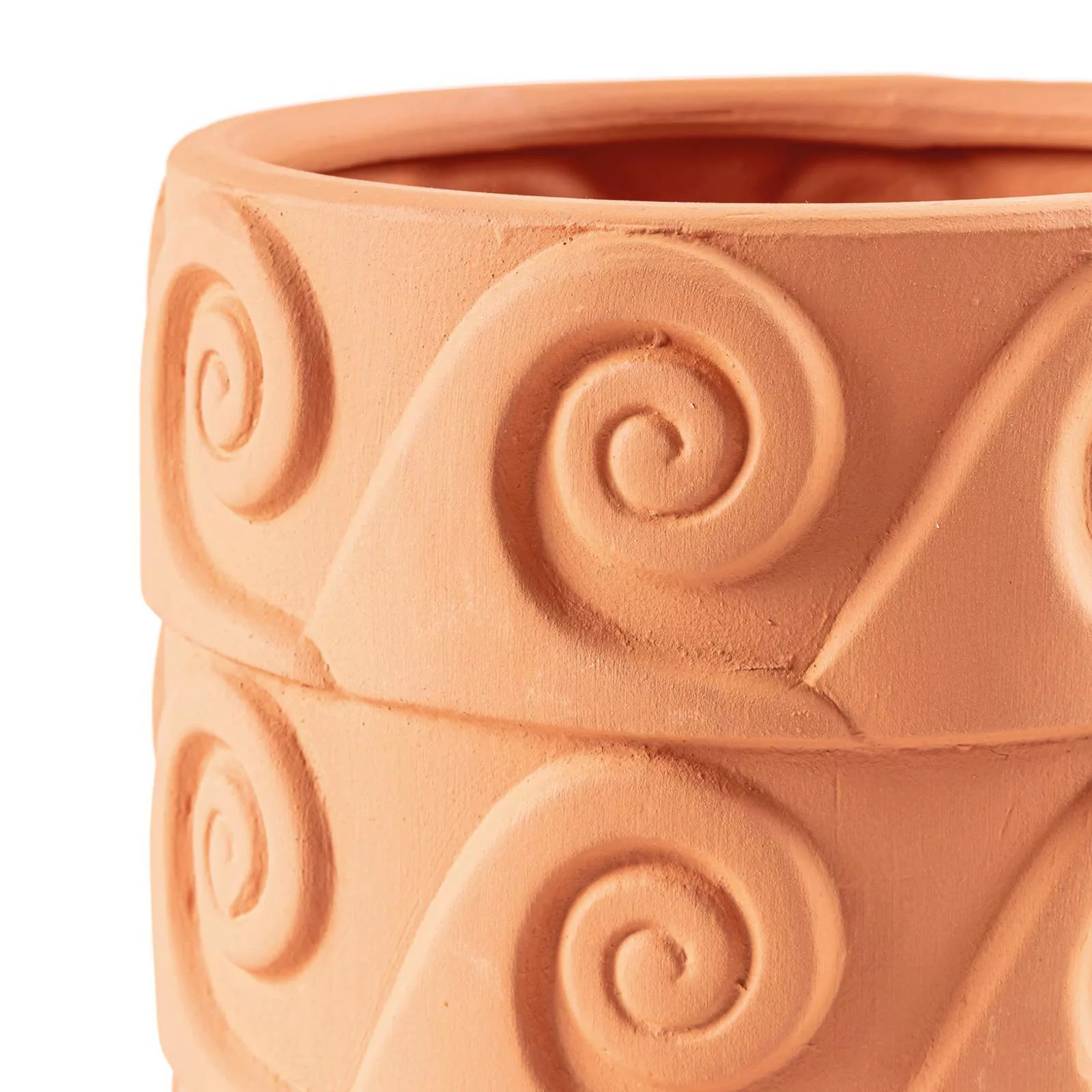 SELETTI Vase Magna Graecia Onda, Untersetzer, Terracotta günstig online kaufen