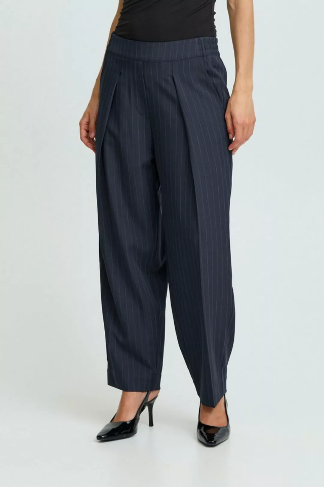 b.young Stoffhose BYMMMIDDE BARREL PANTS - elegante Stoffhose günstig online kaufen