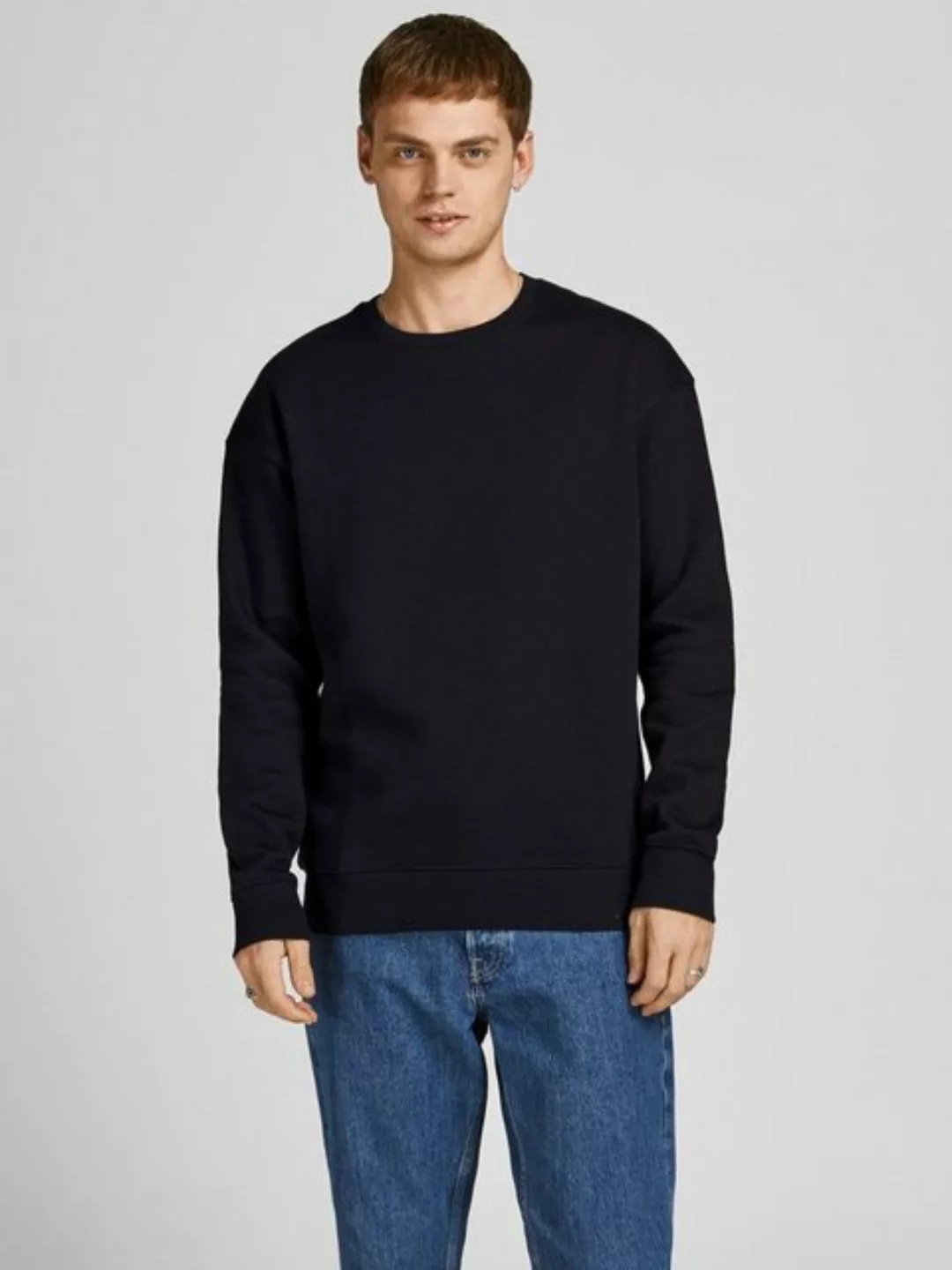 Jack & Jones Herren Sweatshirt JJESTAR BASIC - Relaxed Fit günstig online kaufen