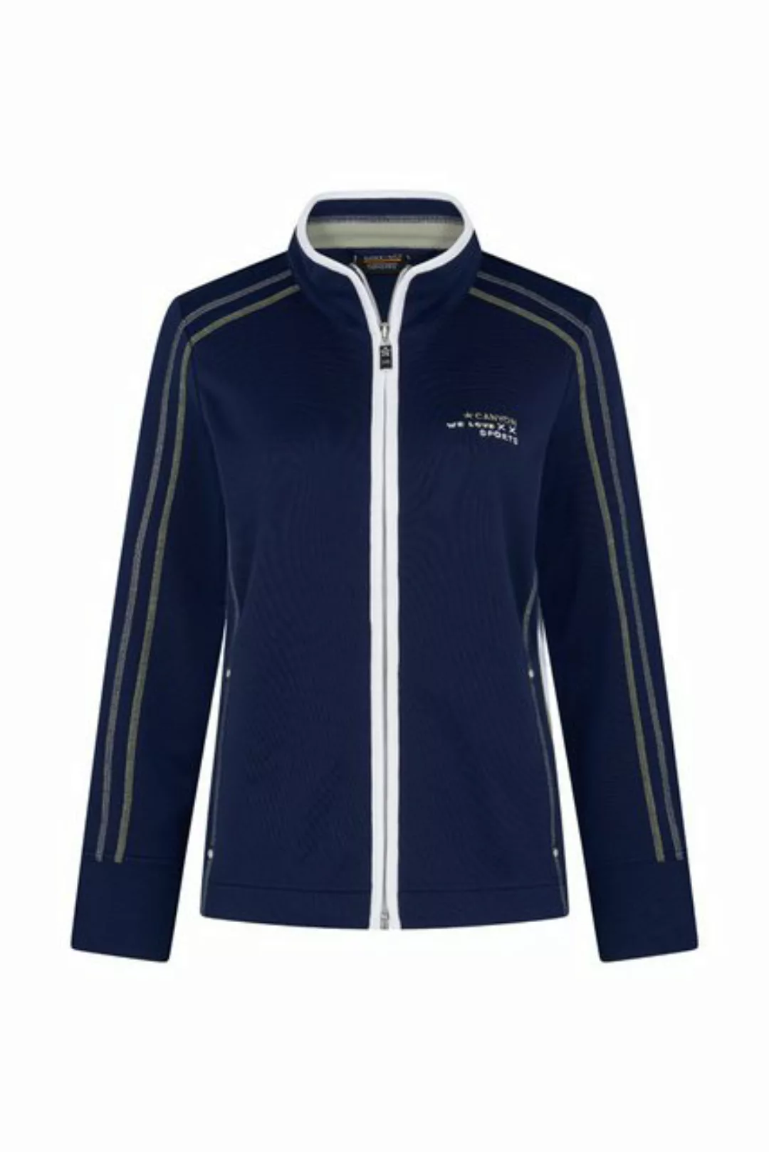 Canyon Jackenblazer Sweatjacke NAVY-WHITE-KHAKI günstig online kaufen