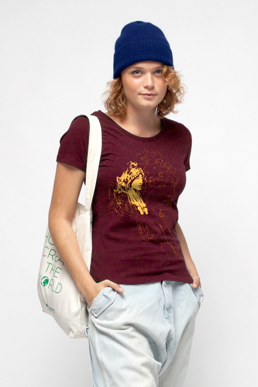Asian Woman T-Shirt für Frauen günstig online kaufen