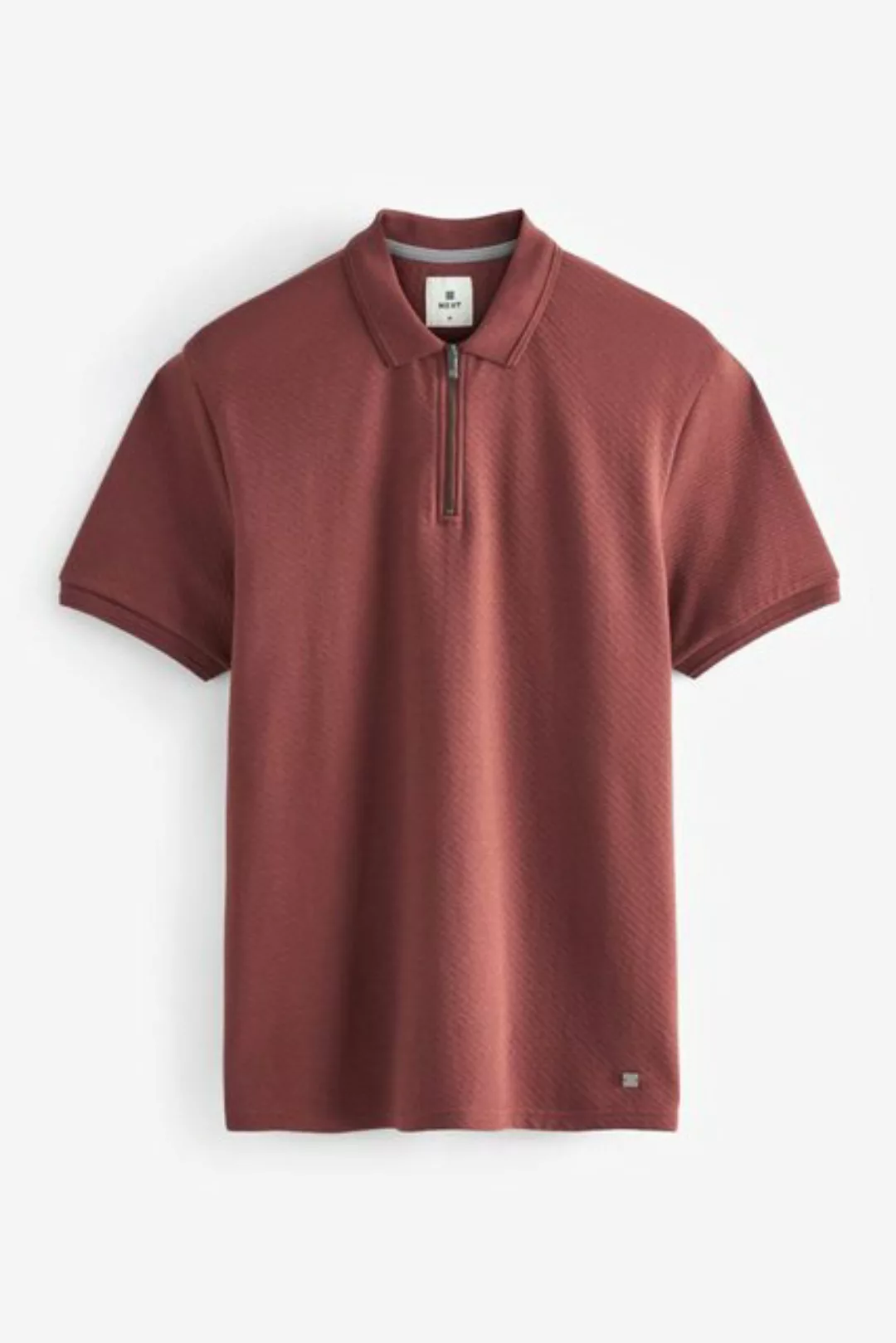 Next Poloshirt Strukturiertes Polo-Shirt (1-tlg) günstig online kaufen