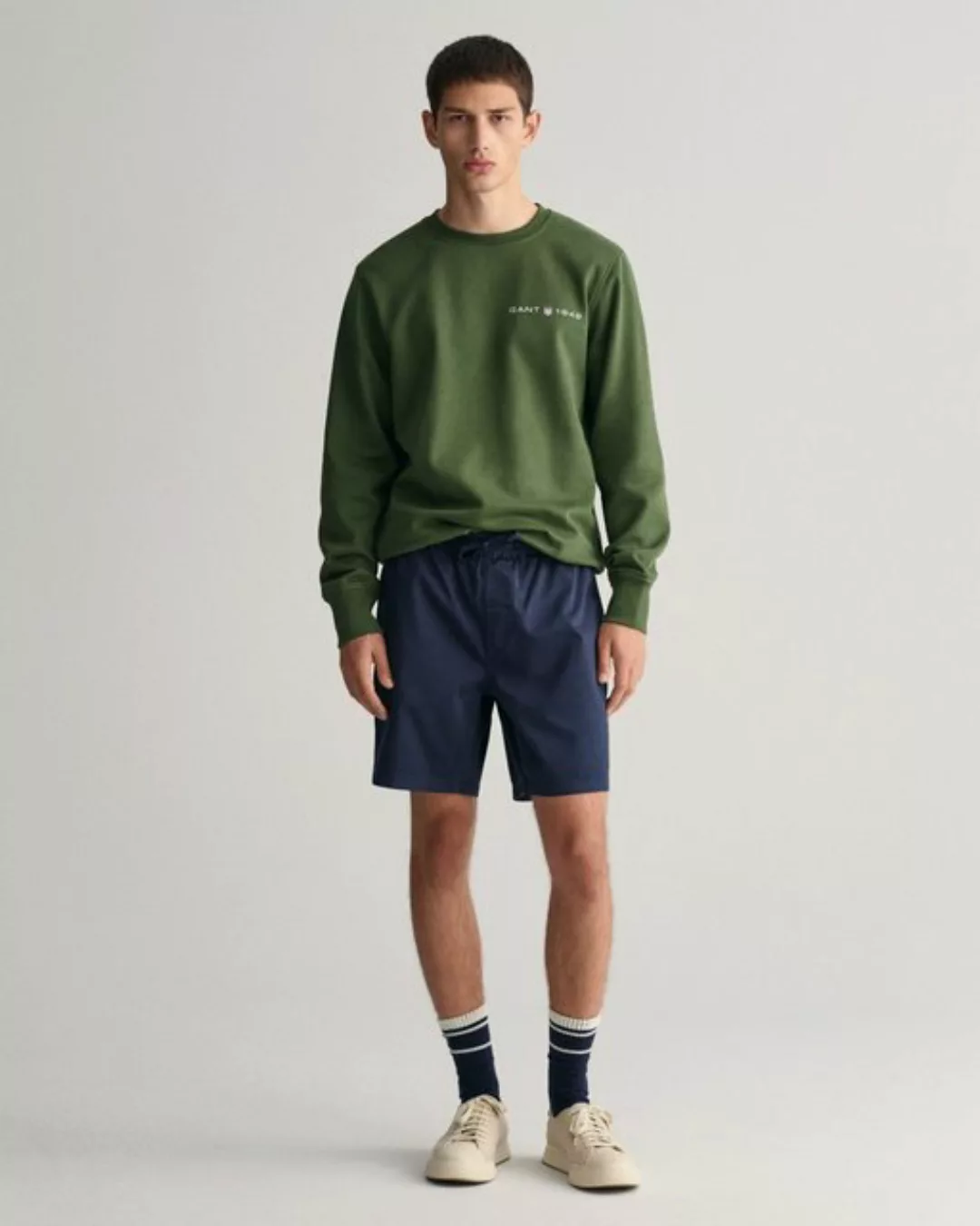 Gant Shorts DRAWSTRING LOGO SHORTS mit elastischem Bund und Kordelzug günstig online kaufen