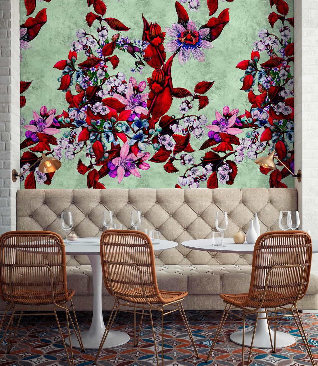 living walls Fototapete »Walls by Patel Tropical Passion 3«, Vlies, Wand, S günstig online kaufen