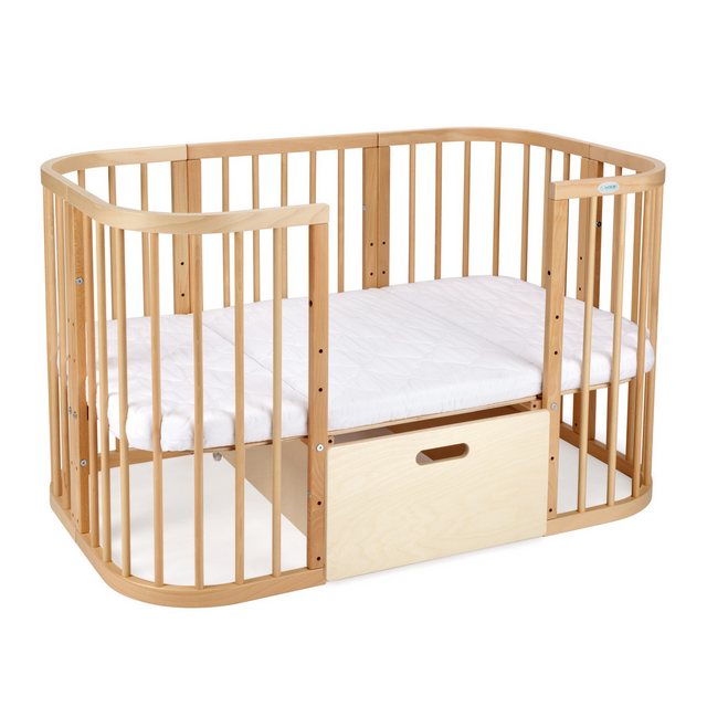 Waldin Babybett Schublade für 7in1 Babybett, Kinderbett, KEIN BETT, Natur günstig online kaufen