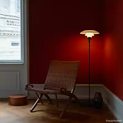 Louis Poulsen PH 3 1/2-2 1/2 Stehlampe verchromt günstig online kaufen